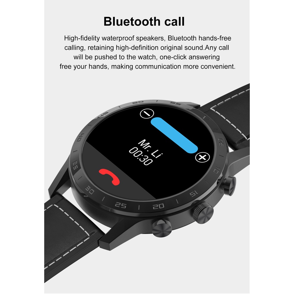 DT NO.1 KK70 DT70 Smart Watch Full Touch Screen Heart rate Monitor BT Call Smartwatch-4