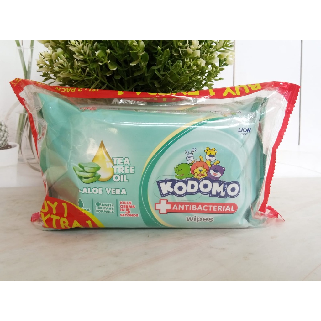 Kodomo Baby Wipes 50's Buy 1 Extra 1 (2 x 50 sheet)/Tissue Basah Bayi