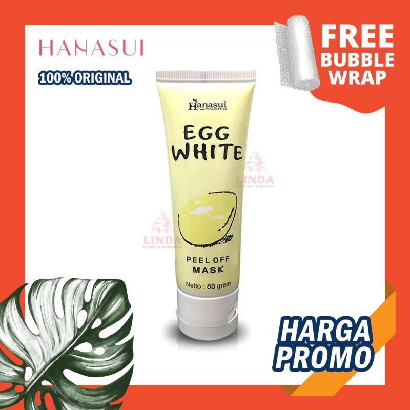 Hanasui egg white (masker putih telur)