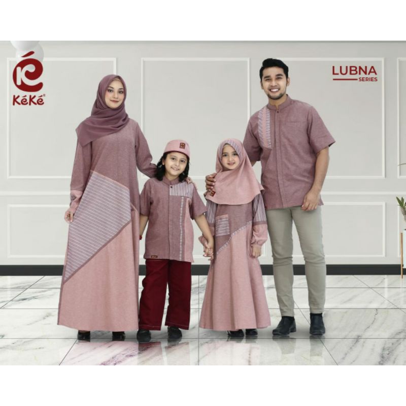 KEKE LUBNA SERIES MERLOT RED SARIMBIT
