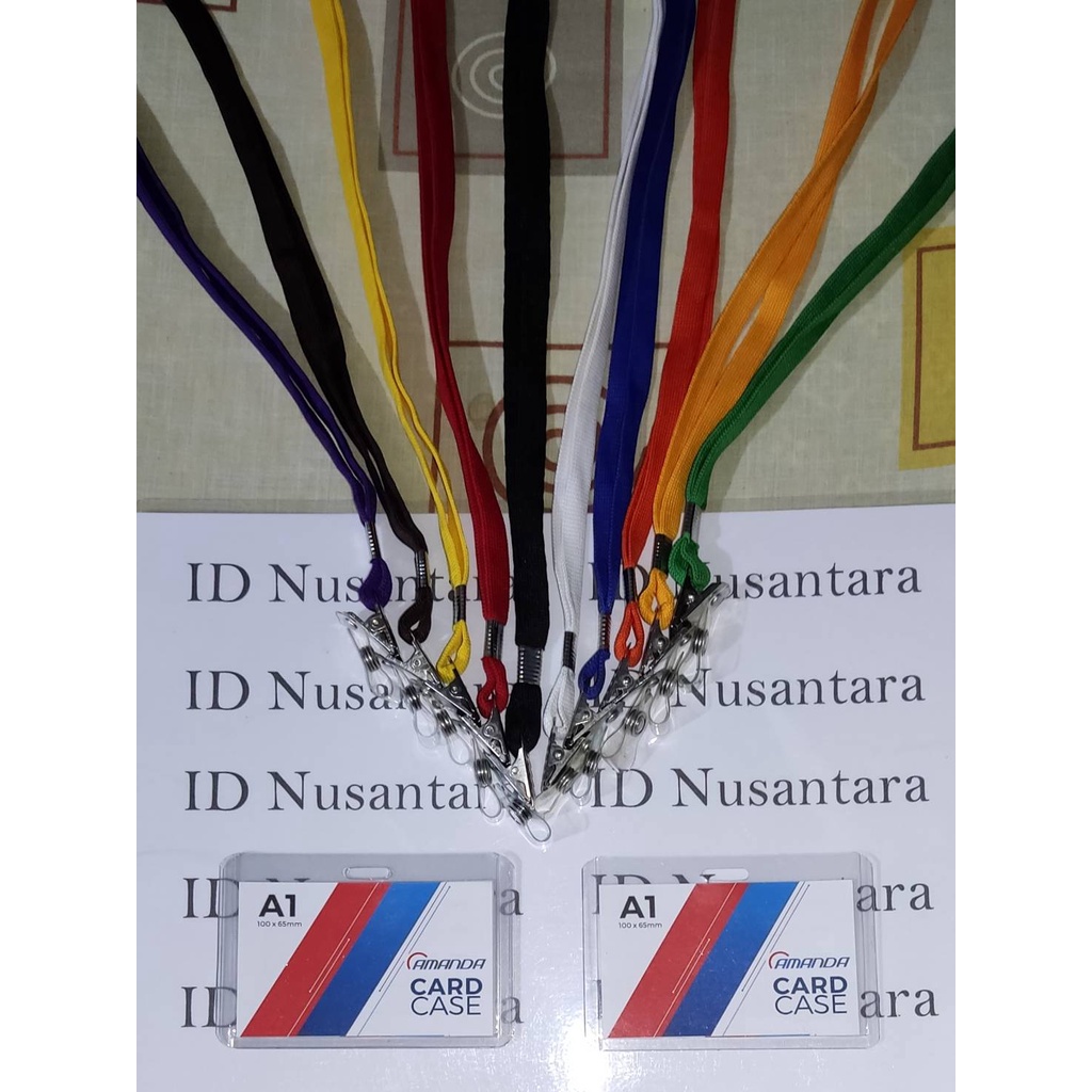 

Paket Tali Jepit Besi + ID Card Case A1