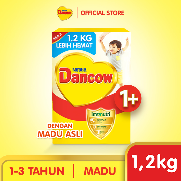 DANCOW 1+ Madu Box 1.2 kg