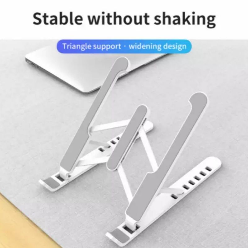 Dudukan Handphone Triangle Support Stand Holder Lipat HP Portable