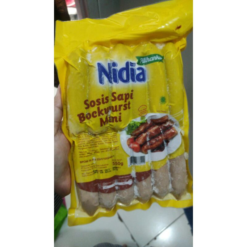 

SOSIS NIDIA BOCKWURST MINI