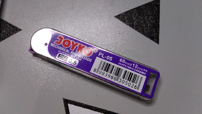Refill Isi Pensil Mekanik Joyko Pl-05 Mechanical Pencil 0,5 Mm