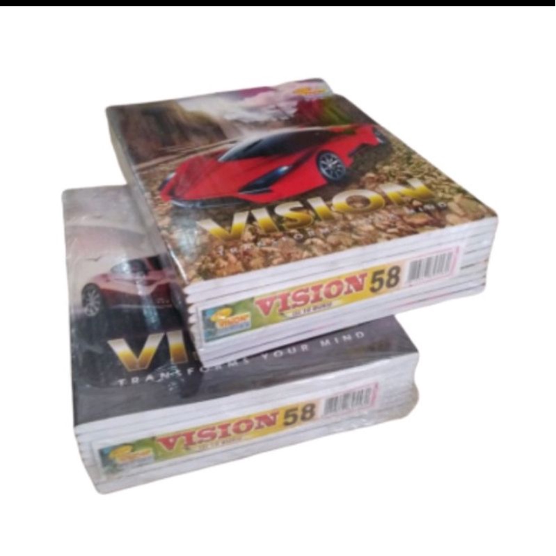 

HJK BUKU TULIS 58 lembar (1 pack isi 10 buku)