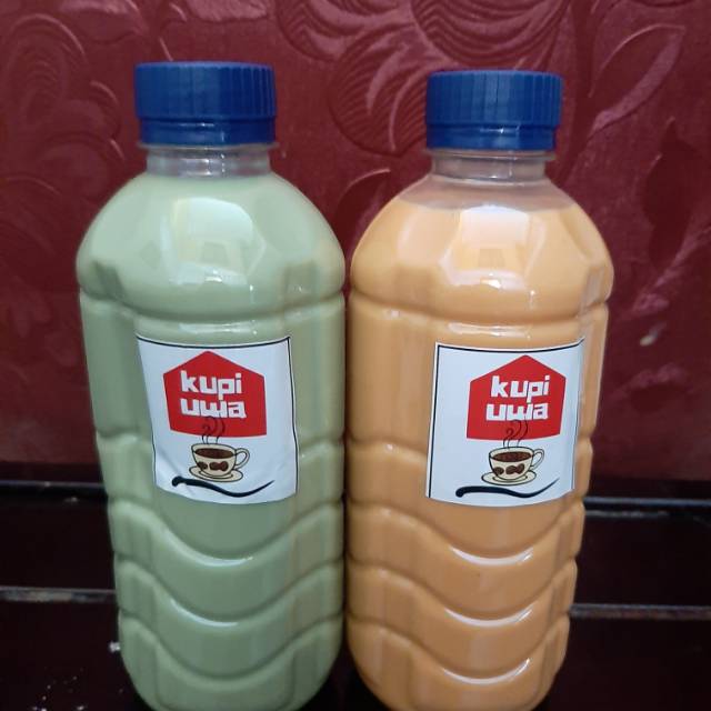

Thai tea Green tea minuman 500 ml
