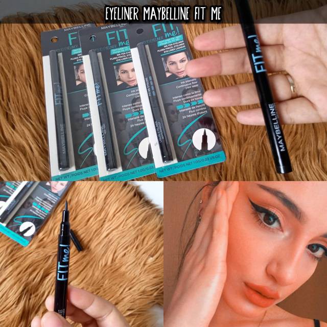 [Per Batang] Eyeliner Spidol Maybelline Fit Me