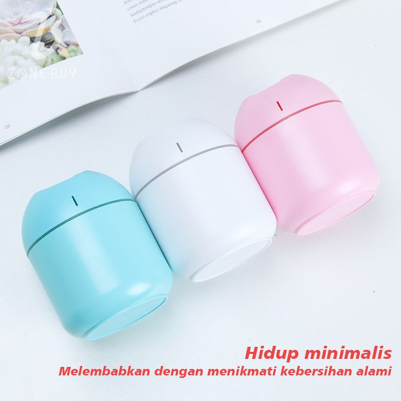 100% ORI Little cute Humidifier 250MLPurifier Diffuser Portable Terapkan ke Essential oil