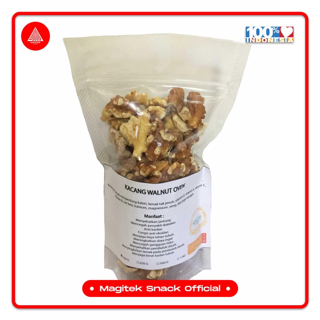 

[SNACK] Walnut Panggang [100gr]