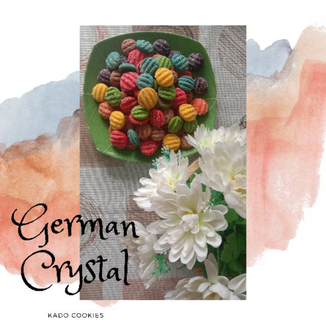 

German Crystal Cookies (kue kristal)