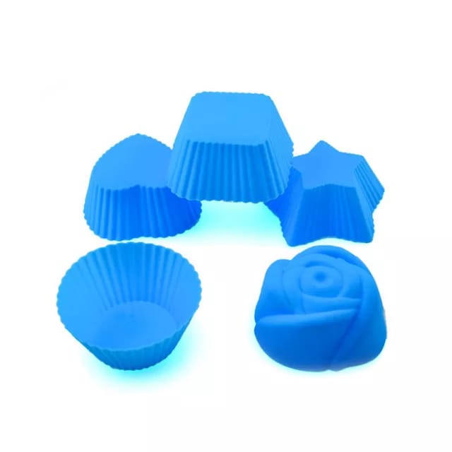 Muffin Cupcake Baking Molds Silicone Cake Mold Cake Decorating Tools / Cetakan Kue Cupcake Silikon Baking Jelly Muffin Cake