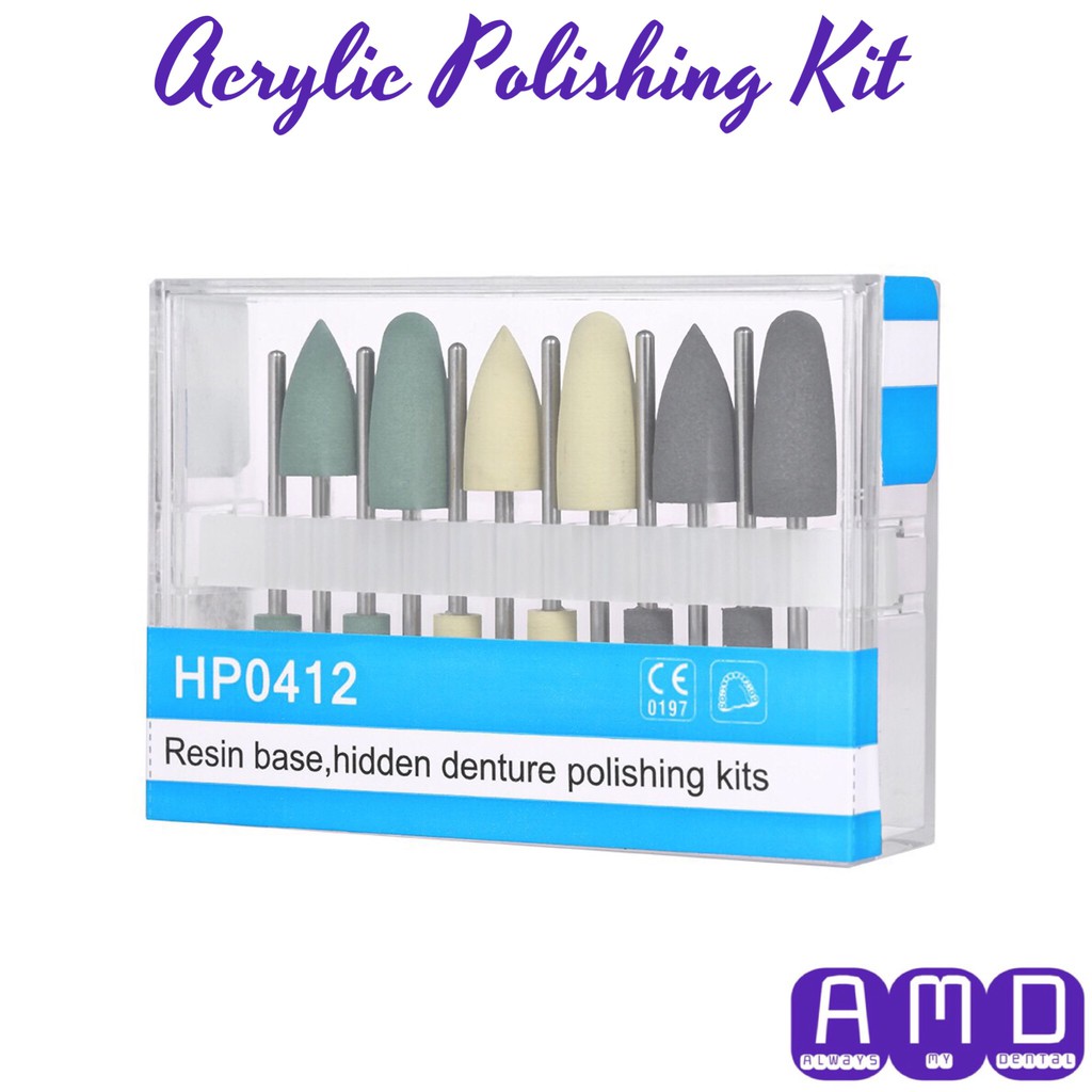 Dental Acrylic Polishing Poles Akrilik Gigi Palsu