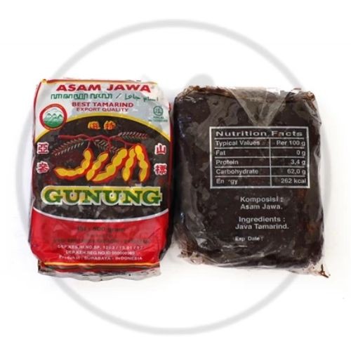 

PENYEDAP RASA / ASEM JAWA / ASAM JAWA TANPA BIJI CAP GUNUNG 150Gr / 500Gr