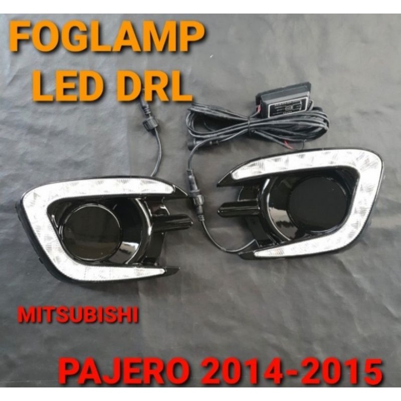 cover lampu foglamp pajero lama 2014-2015