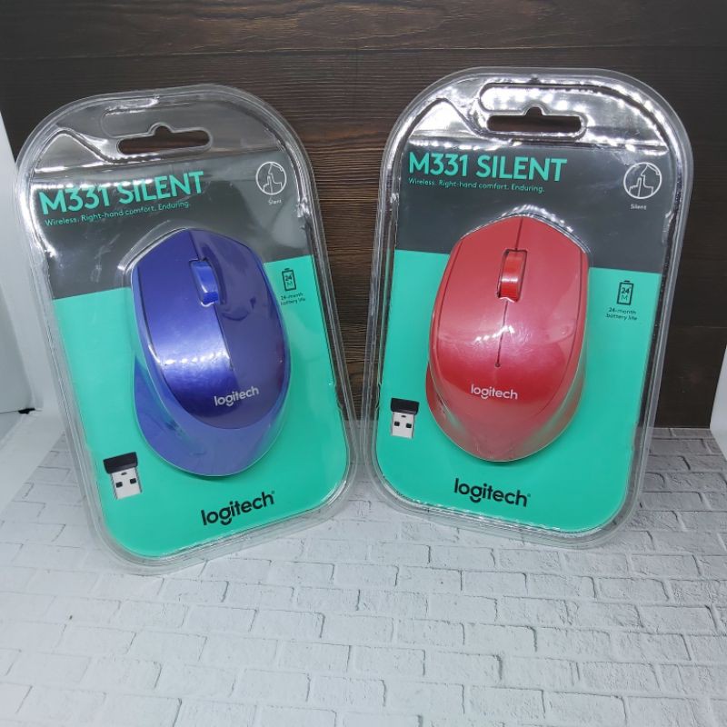 mouse wireless Logitech M331 Silent original resmi