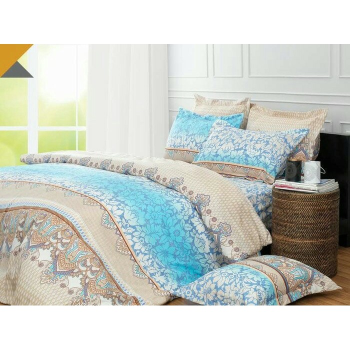 BEDCOVER SET KATUN JEPANG KENDRA 3D 120 X 200 X 20   LOUVRE