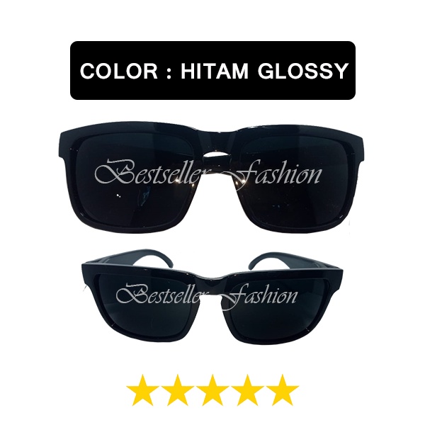 Kacamata Hitam Bentuk Kotak Untuk Pria Dan Wanita Mengemudi / Hiking / Memancing / Olahraga Kaca Mata Fashion Gaya Outdoor Anti Silau Sunglasses Unisex