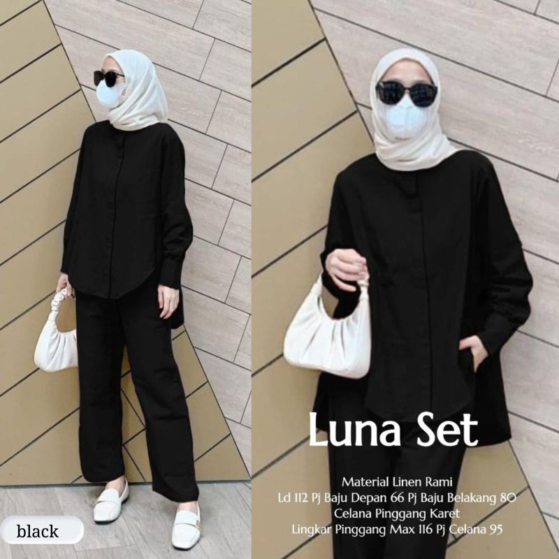 LUNA SET SETELAN WANITA TERBARU