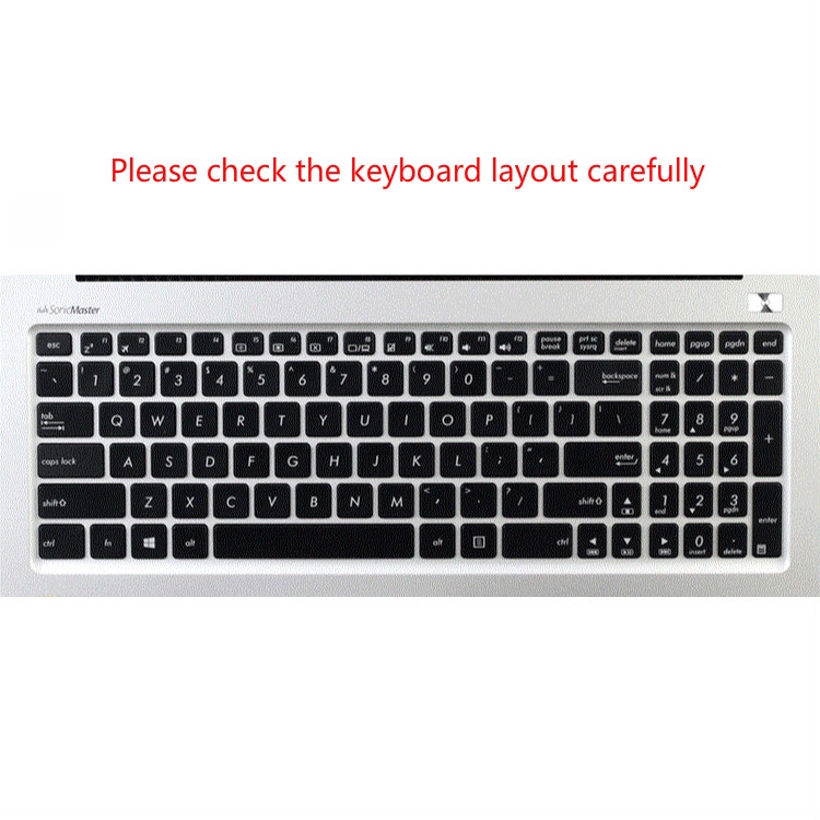 Soft Ultra-thin Silicone Laptop Keyboard Cover Protector for 15.6inch ASUS A52jc K53S P53S X53S