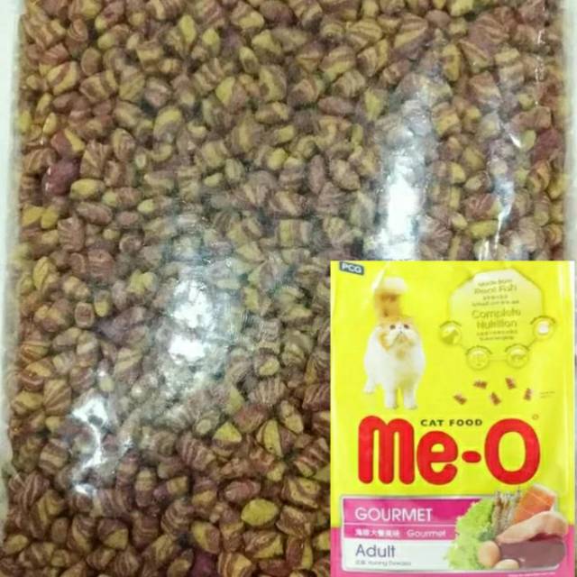 ME-O Meo Gourmet1kg repack makanan kucing Dry Food MEO TERMURAH