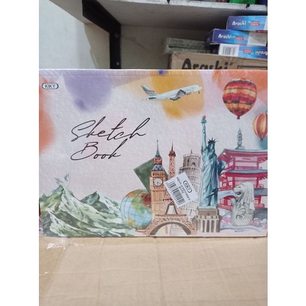 

sketch book A4 50lbr kiky/buku sketsa A4 kiky 50lbr 29x21