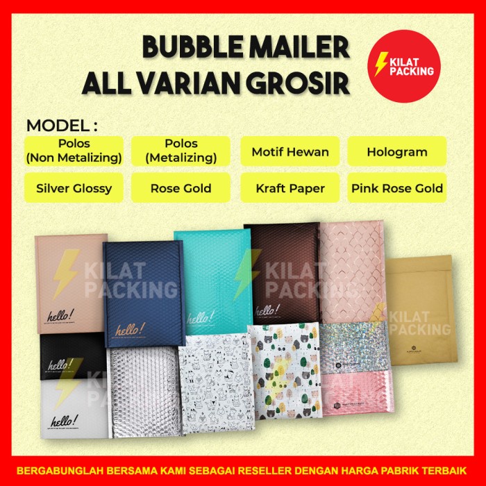 

MENYURAT-SURAT- AMPLOP BUBBLE MURAH|BUBBLE MAILER|BUBBLE PACKING MURAH ANEKA VARIAN - MOTIF HEWAN,