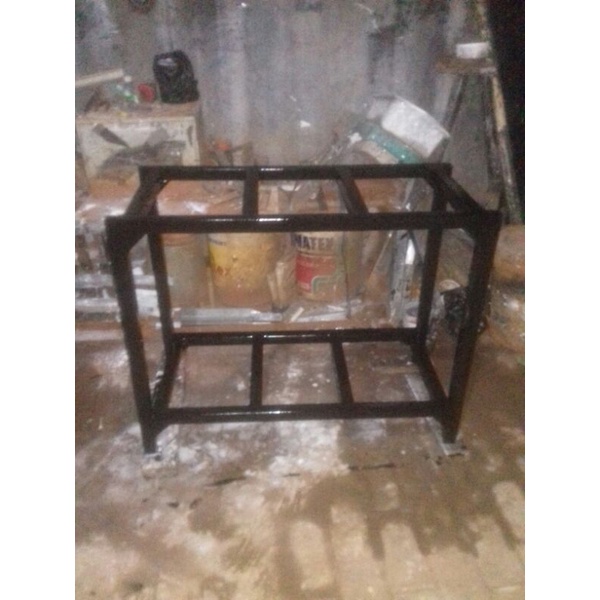 rak akuarium holo 80x40x80cm 2susun