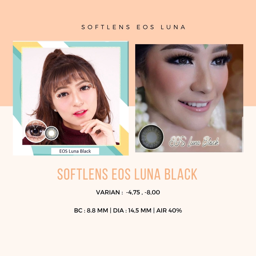 SOFTLENS EOS LUNA - MINUS / LENSA MATA / SOFTLENS MATA