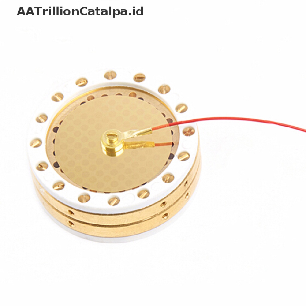 (AATrillionCatalpa) Kapsul Cartridge Inti Mikrofon Kondensor Diafragma Besar 34mm Untuk Rekaman