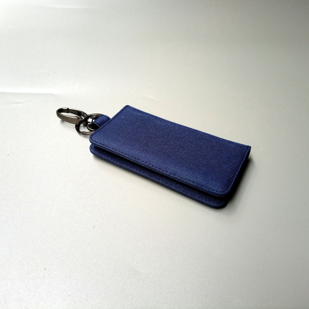 gantungan kunci Motor Dompet Stnk Mobil Navy blue - WSGK086