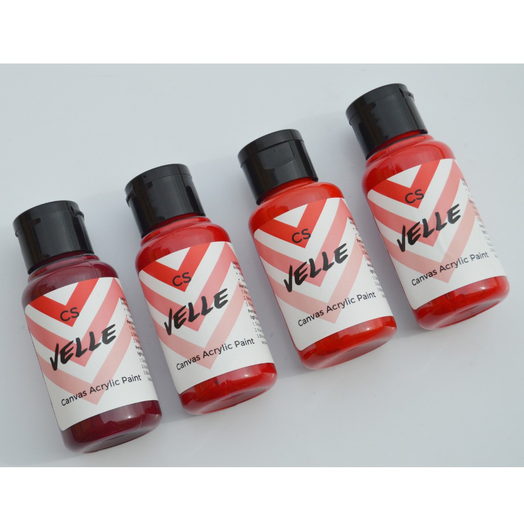 Cat Sepatu Kanvas - cat repaint sepatu topi tas kanvas - Velle CS-4