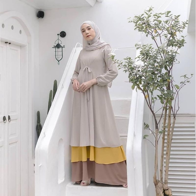 KINARA MAXY/dress/baju wanita kekinian/baju wanita/dress muslim/baju syari/gamis wanita terbaru 2021