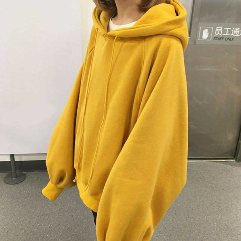 sweater hoodie oversize wanita terbaru 2021 (JP)