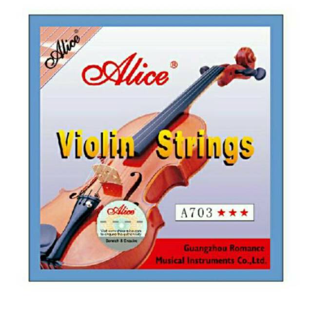 PROMO senar Biola Violin Alice 703 Alice A703 Tujuh kosong tiga