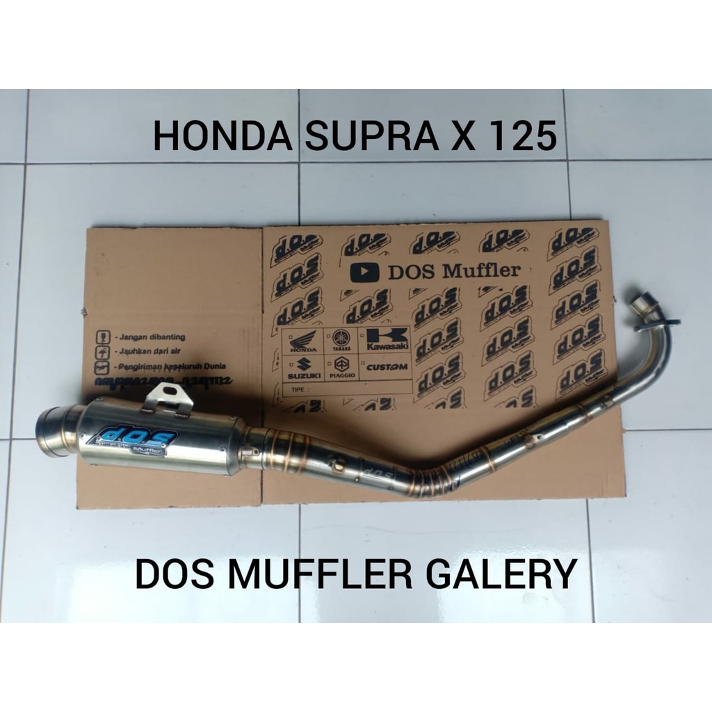 KNALPOT DOSMUFFLER HONDA ALL KPH SUPRA125 KHARISMA POSTEP UB / STD