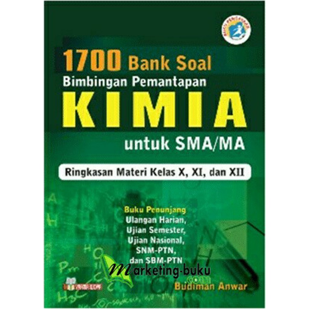 Buku Bank Soal   1700 Bank Soal Bintap Kimia SMA terbatas