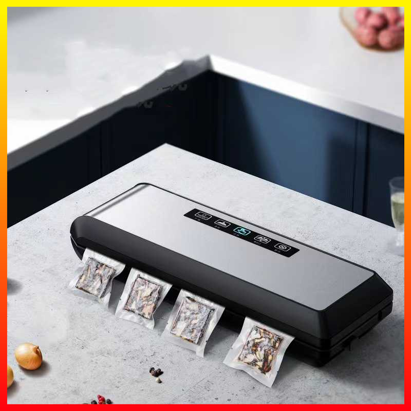 Pompa Vacuum Sealer Mesin Penyegel Automatic Daya Sedot Kuat 80 KPA HP-9007 - 7ROTKLSV