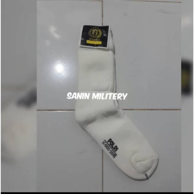 Kaos kaki pdl putih jatah original / kaos kaki olahraga