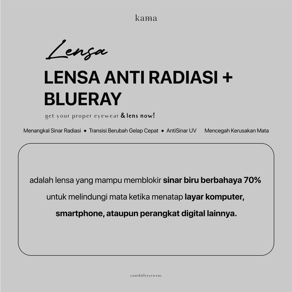 LENSA BLUERAY BLUE CUT HI BR