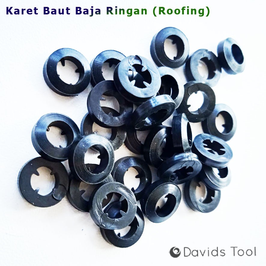 Ring Karet Baut Baja Ringan Roofing Seal Drilling Driling Canopy