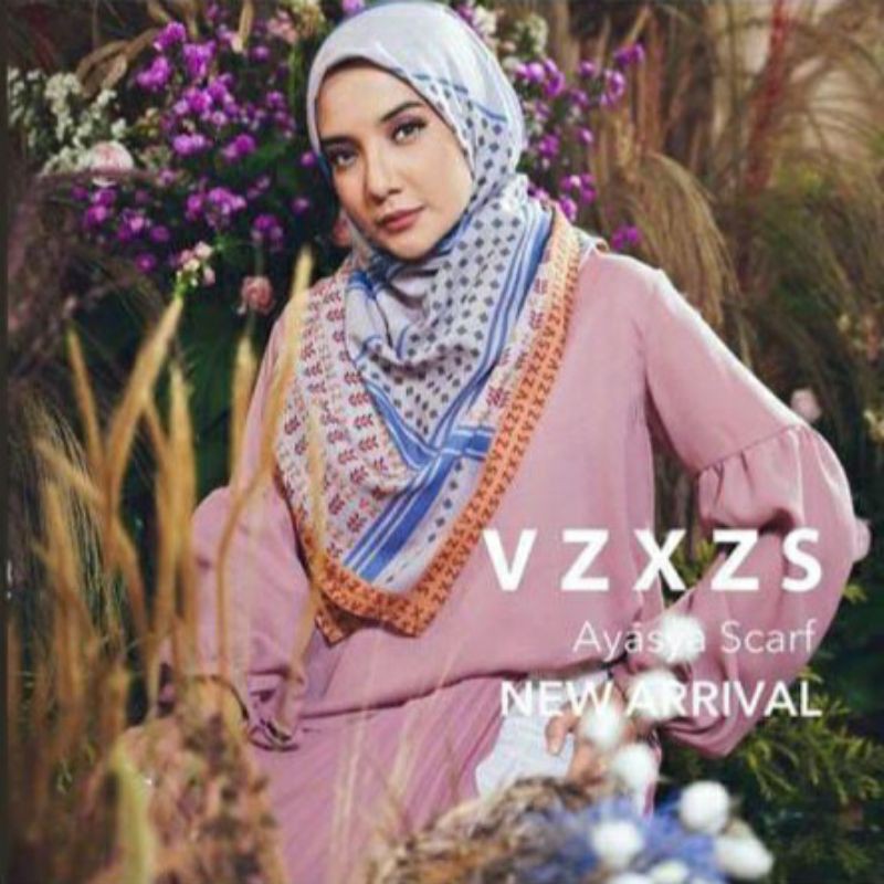 VIVI ZUBEDI x ZASKIA SUNGKAR AYASYA SCARF PEACH
