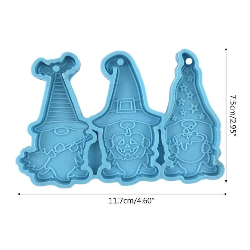 Cetakan Resin Epoksi UV Bahan Silikon Untuk Membuat Perhiasan / Gantungan Kunci / Kalung / Anting Handmade DIY