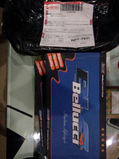 Body Kunci Pintu Dorong Geser Sliding Door Alumunium