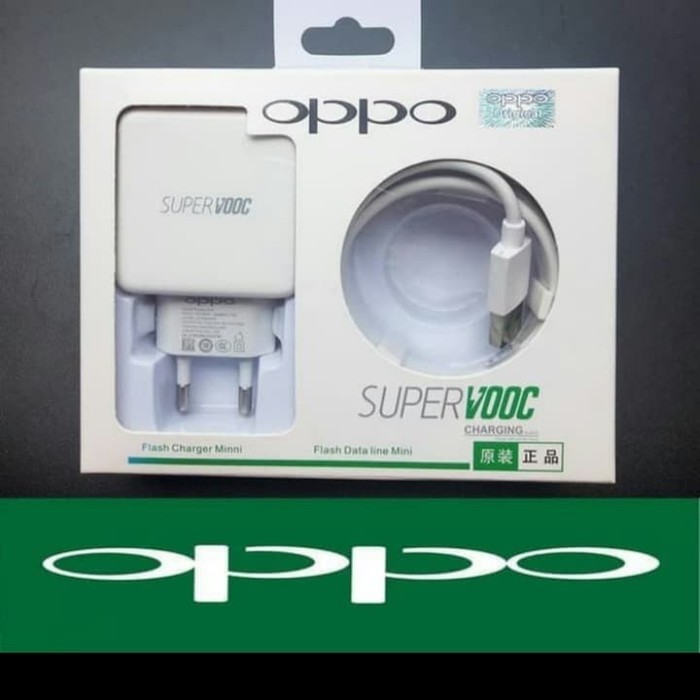 Charger Casan Super Vooc Oppo Tipe C Original