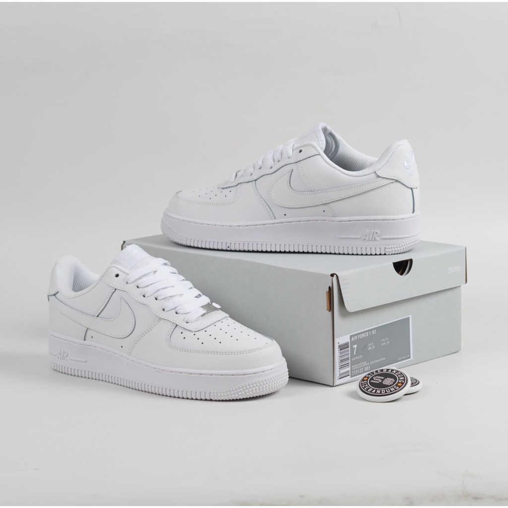 Sepatu Nike air force 1 All white