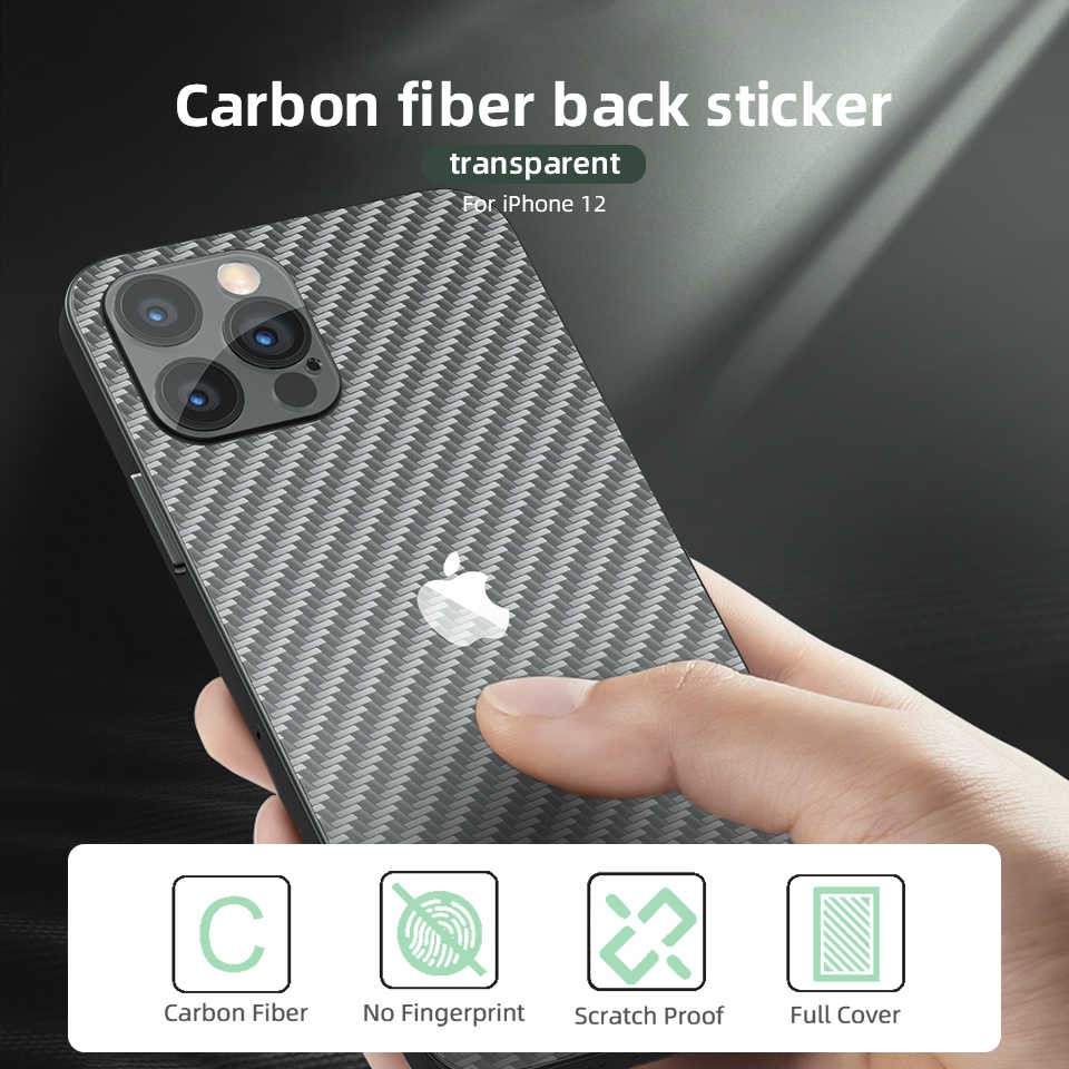 carbon fiber back screen guard anti gores BELAKANG IPHONE 11 12 11 12 pro 11 12 13 14 PRO MAX 14 PLUS 12 13 Mini