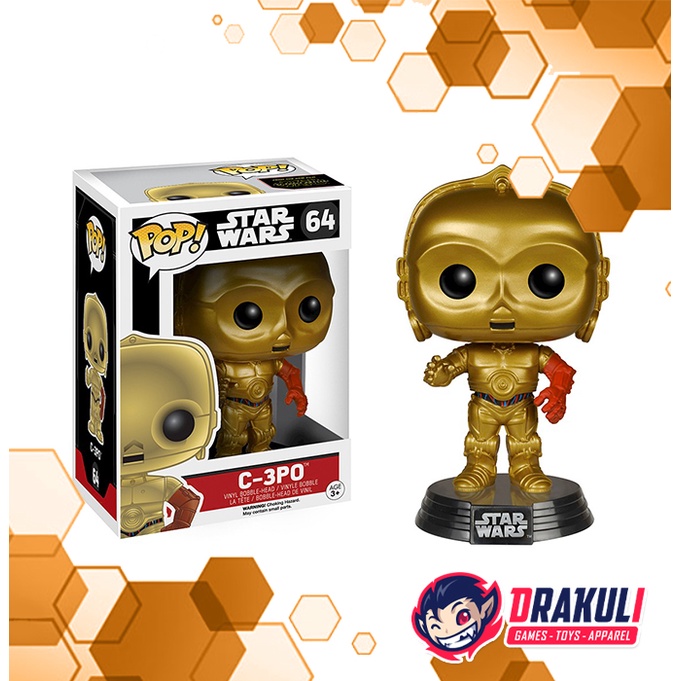 Toys Funko Pop! Star Wars – C-3PO (Red Hand)