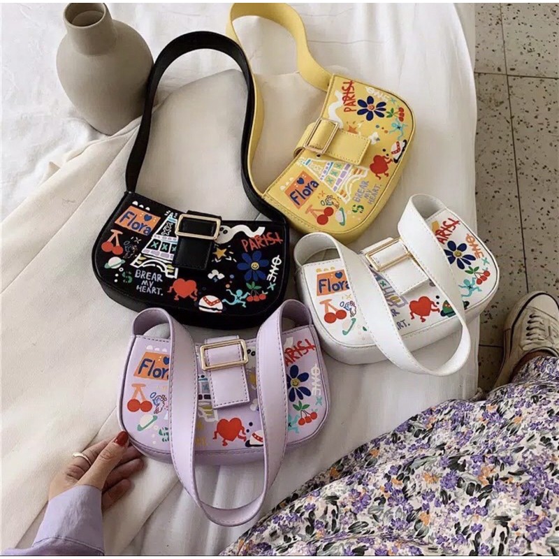 Graffiti Shoulder Bag