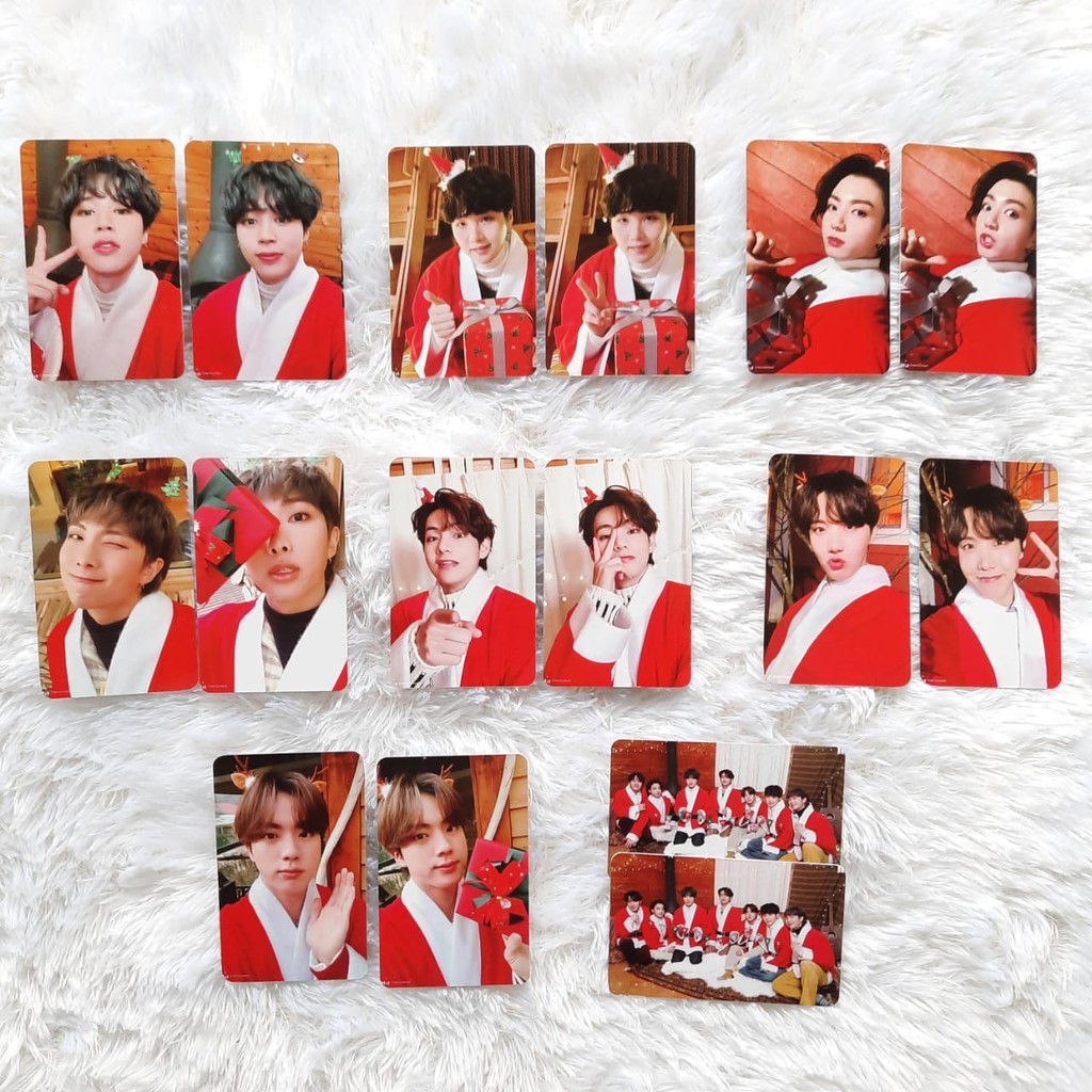 [SPECIAL NATAL] BTS MERRY CHRISTMAS PHOTOCARD